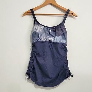 Lululemon Gray Cinch Side Tank Top Sz 4